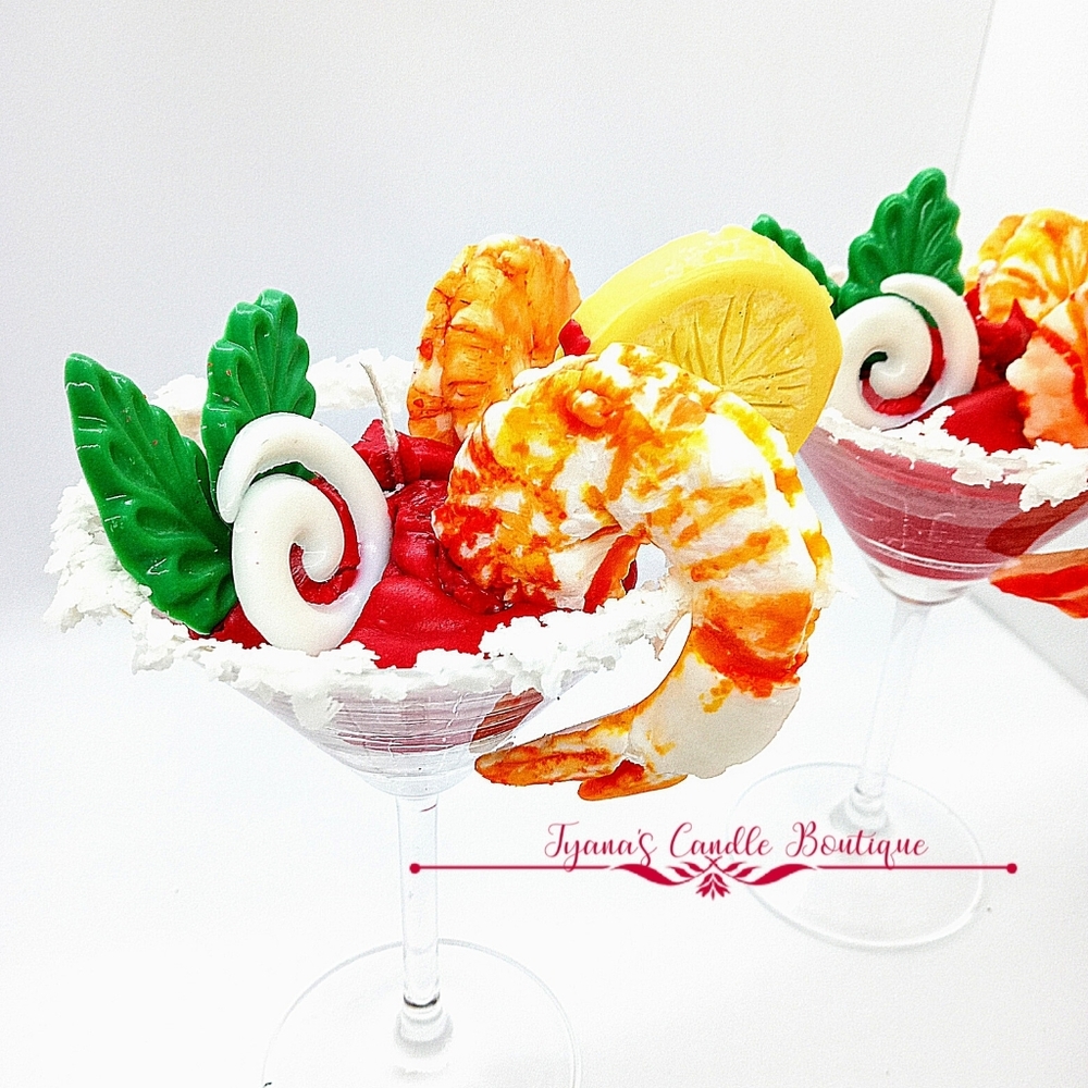 Shrimp Cocktail Candles - Picture 2 of 5